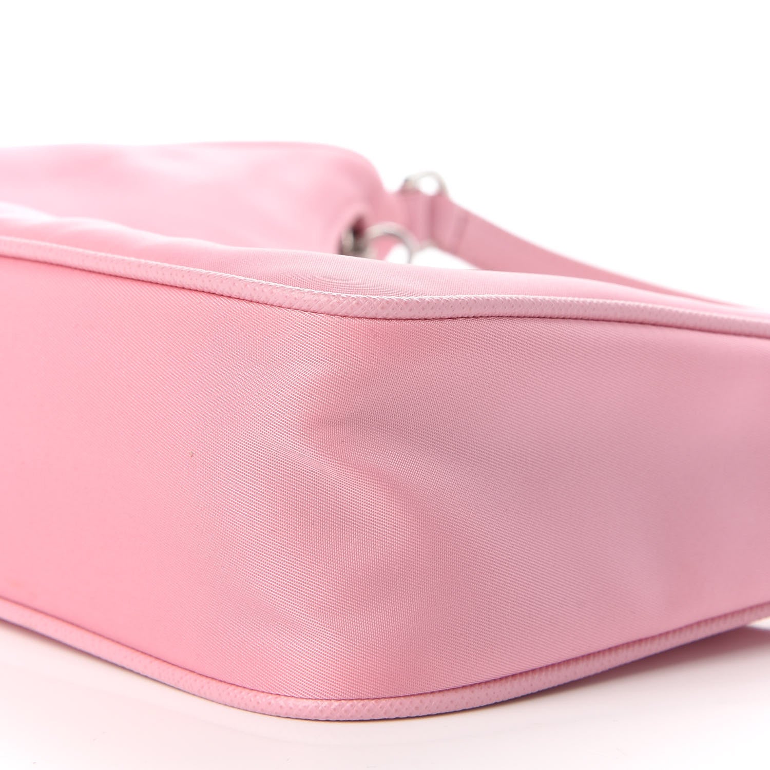 Prada Re-Nylon Saffiano Mini Re-Edition 2005 Bag Rosa 10 of 10