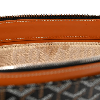 Goyard Goyardine Stripe Sac Marie Galante GM Black Gold 13 of 13
