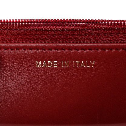 Chanel Lambskin Quilted Trendy CC Wallet On Chain WOC Red 7 of 13