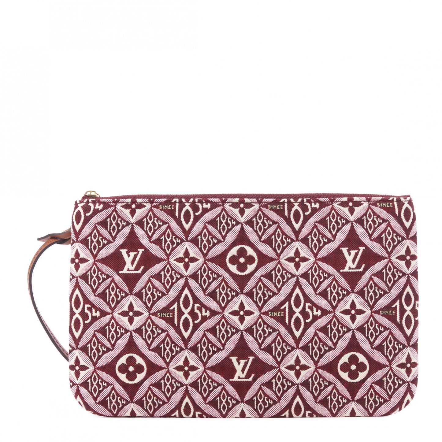 Jacquard Since 1854 Neverfull MM GM Pochette Bordeaux
