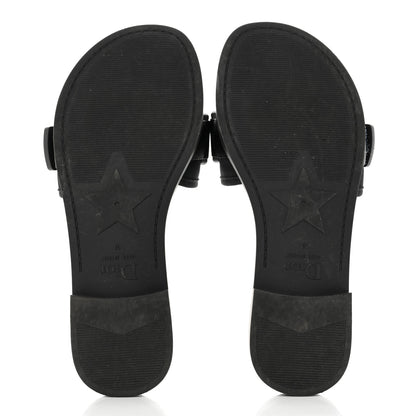 Christian Dior Technical Stretch Fabric Camouflage Dio(r)evolution Slide Sandals 37 Black Military 5 of 9