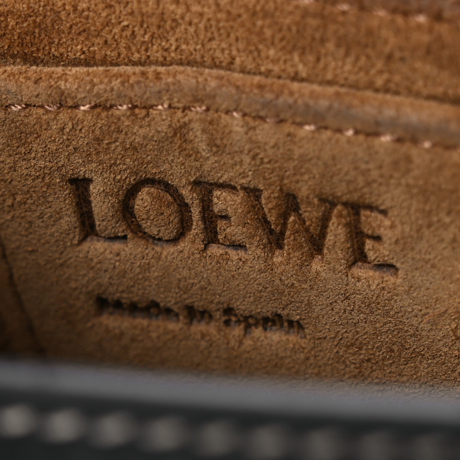 Loewe Calfskin Mini Gate Belt Bag Black 6 of 14