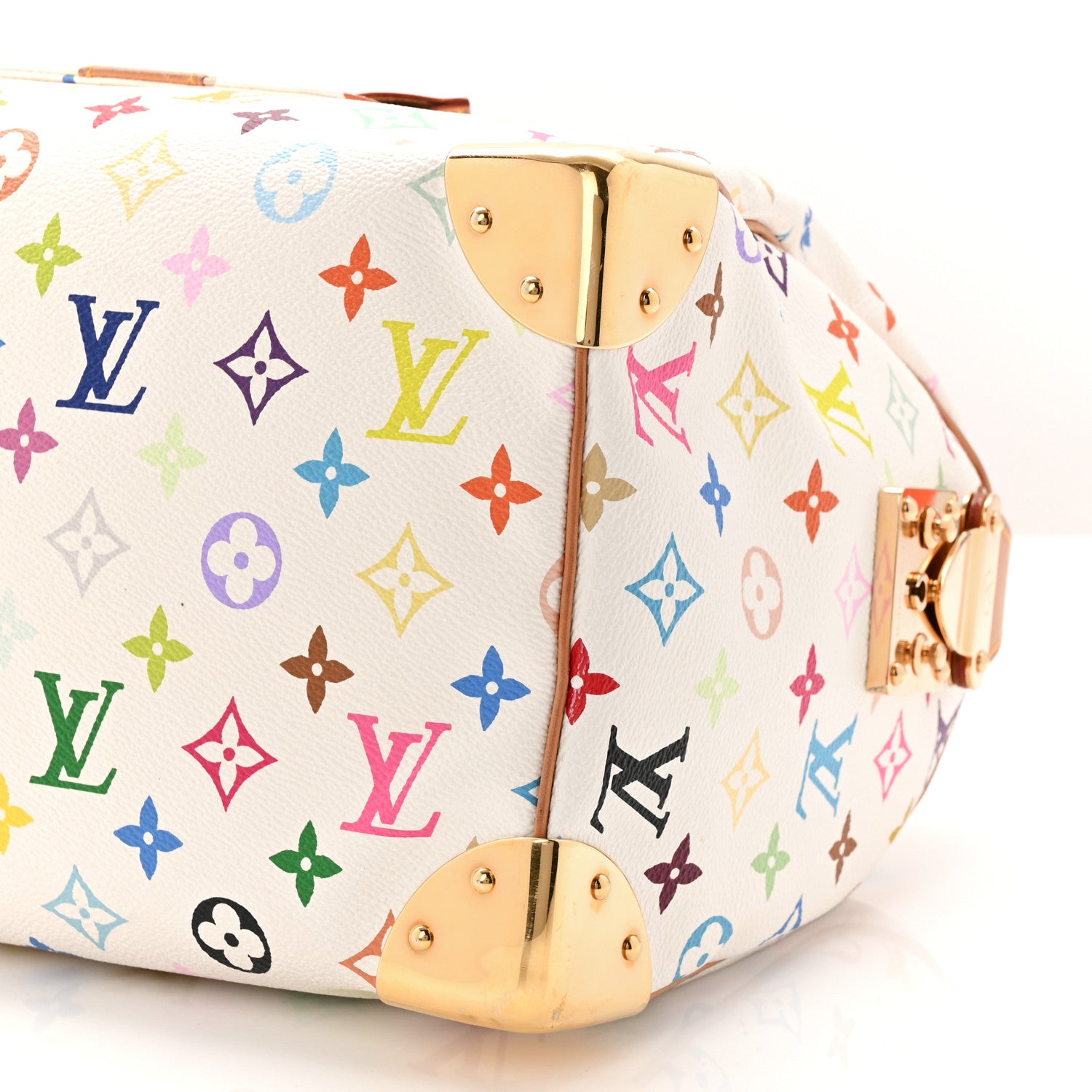 Louis Vuitton Monogram Multicolor Speedy 30 White 17 of 18
