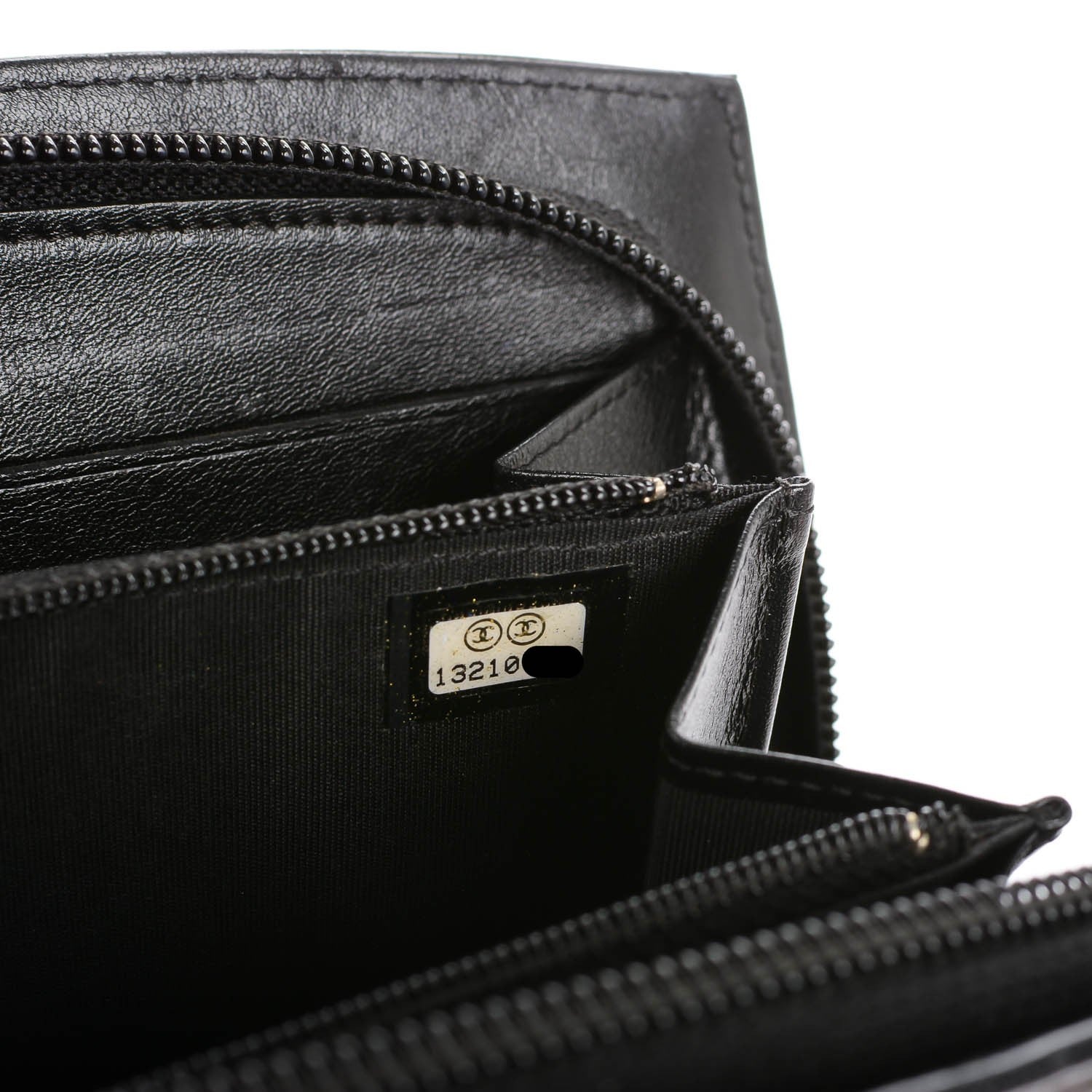 Chanel Patent Trousse Maquil Wallet Black 8 of 8