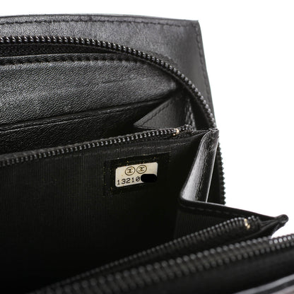 Chanel Patent Trousse Maquil Wallet Black 8 of 8