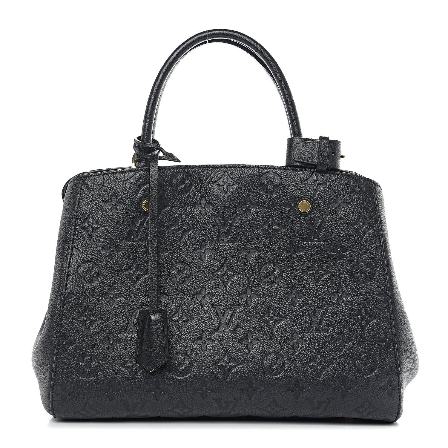 Louis Vuitton Empreinte Montaigne MM Black 1 of 8