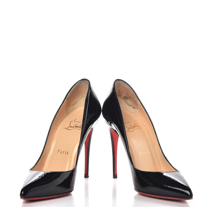 Christian Louboutin Patent Pigalle Follies 100 Pumps 36 Black 5 of 12