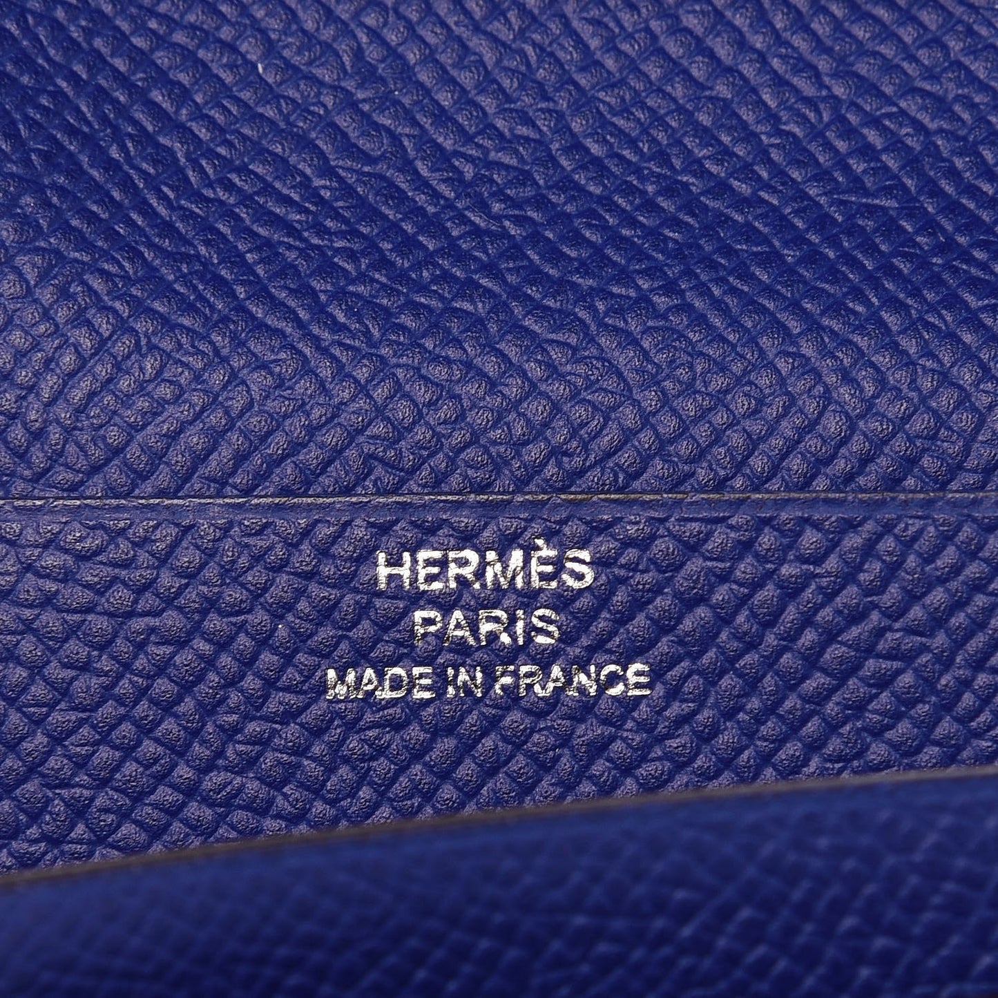 Epsom Bearn Gusset Wallet Bleu Electrique