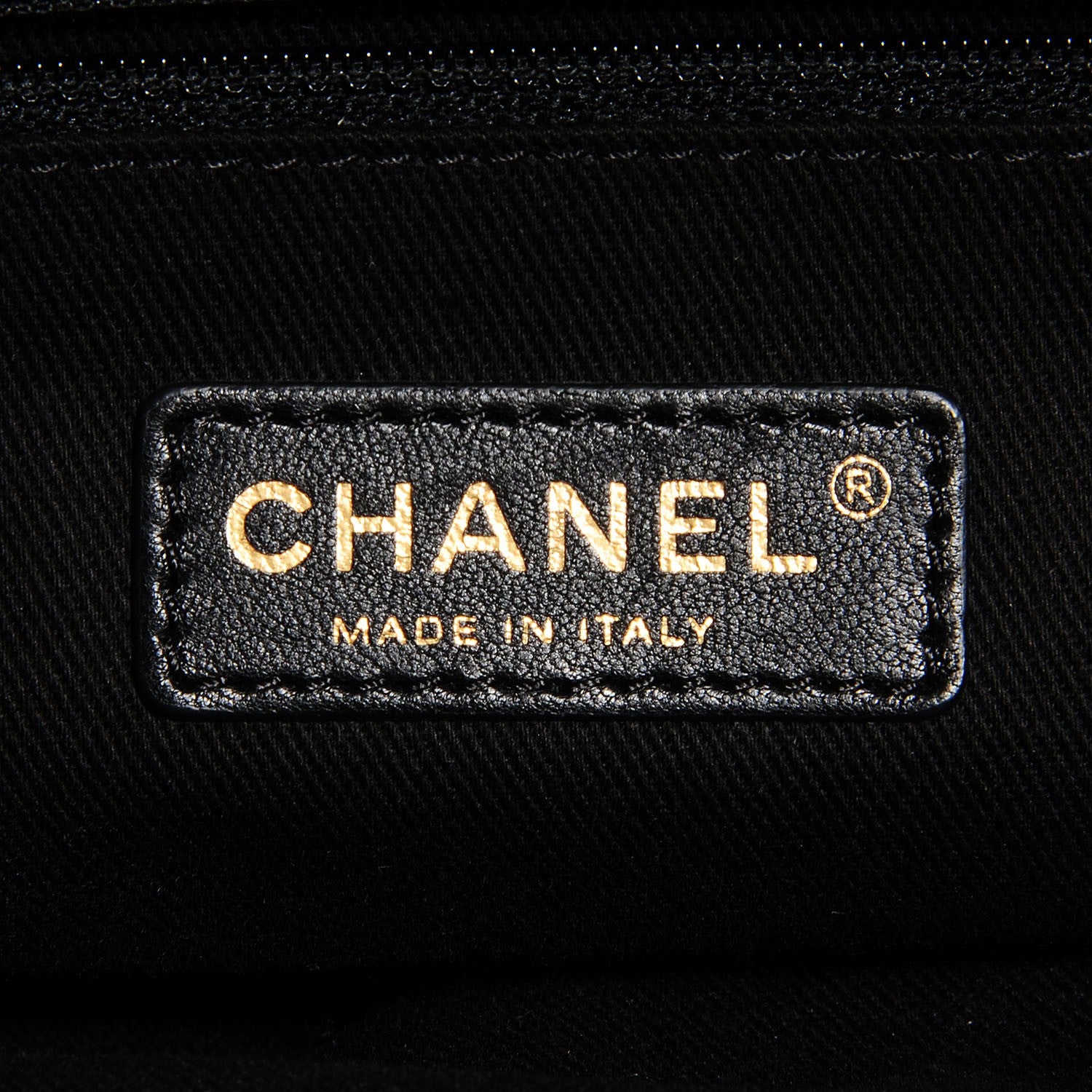 Chanel Iridescent Caviar Chic Quilt Tote Black 7 of 9