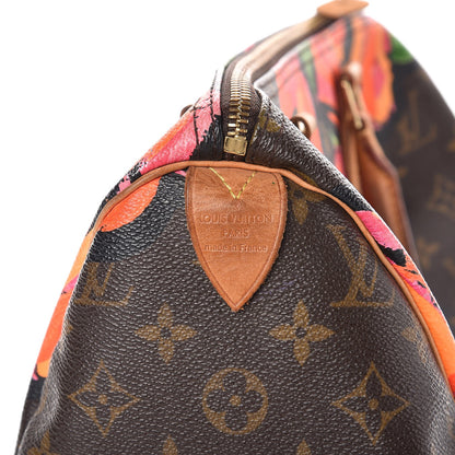 Louis Vuitton Monogram Roses Speedy 30 7 of 32