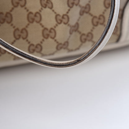 Gucci Monogram Medium Princy Tote Off White 19 of 21