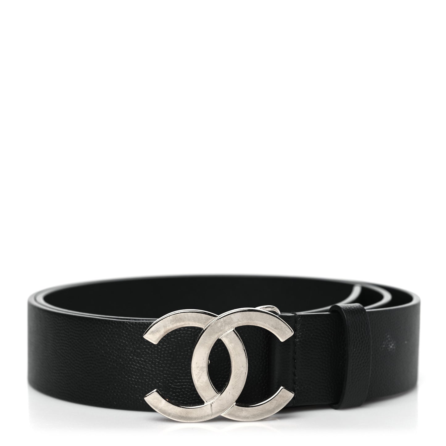 Caviar CC Logo Belt 95 38 Black