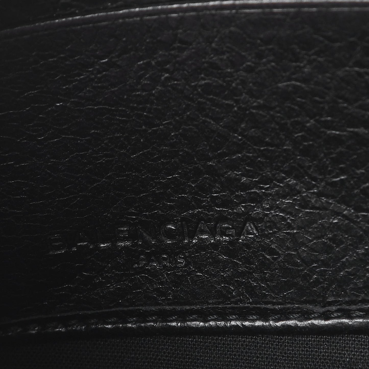 Agneau Classic Hardware Continental Zip Around Wallet Black