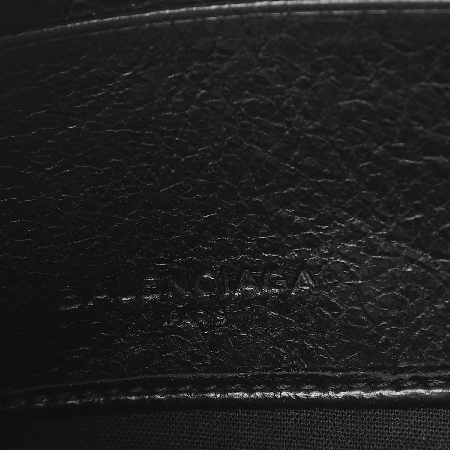 Balenciaga Agneau Classic Hardware Continental Zip Around Wallet Black 6 of 9