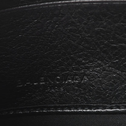 Balenciaga Agneau Classic Hardware Continental Zip Around Wallet Black 6 of 9