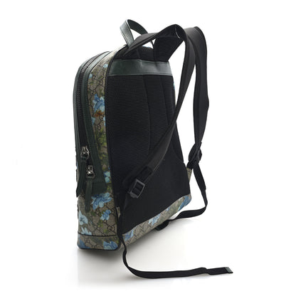 Gucci GG Supreme Monogram Blooms Bird Embroidered Dome Backpack 3 of 10