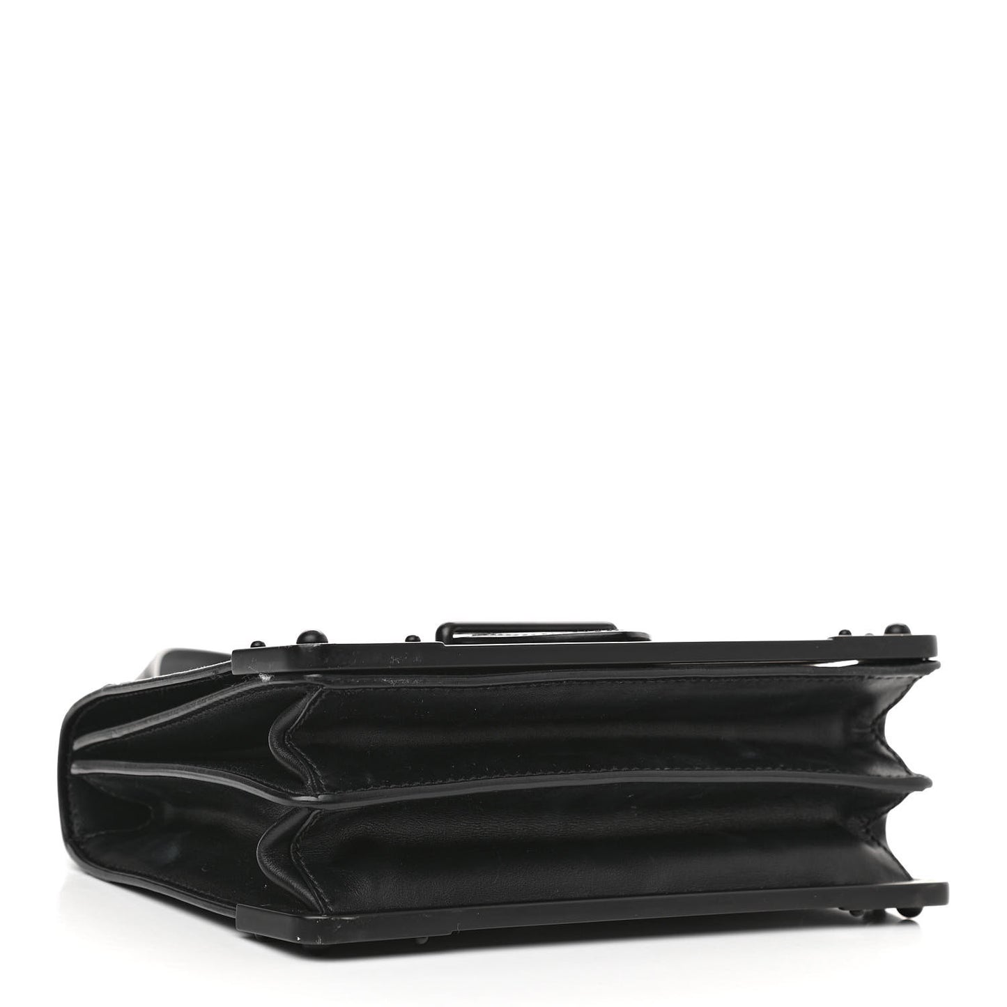 City Calfskin Saffiano Cahier Bag Black