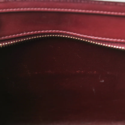 Celine Goatskin Nano Luggage Burgundy 13 of 13