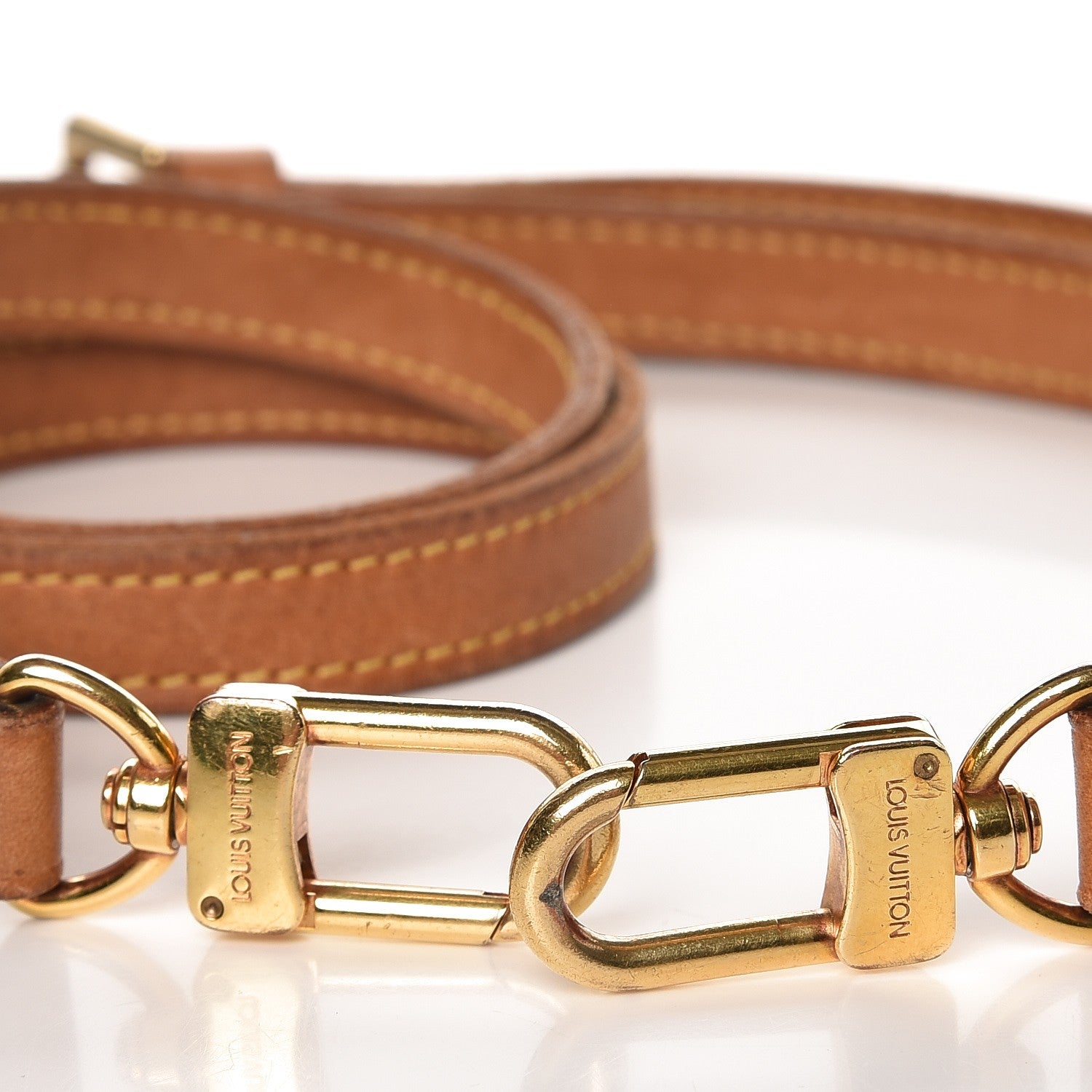 Louis Vuitton Vachetta 16mm Adjustable Shoulder Strap 2 of 3