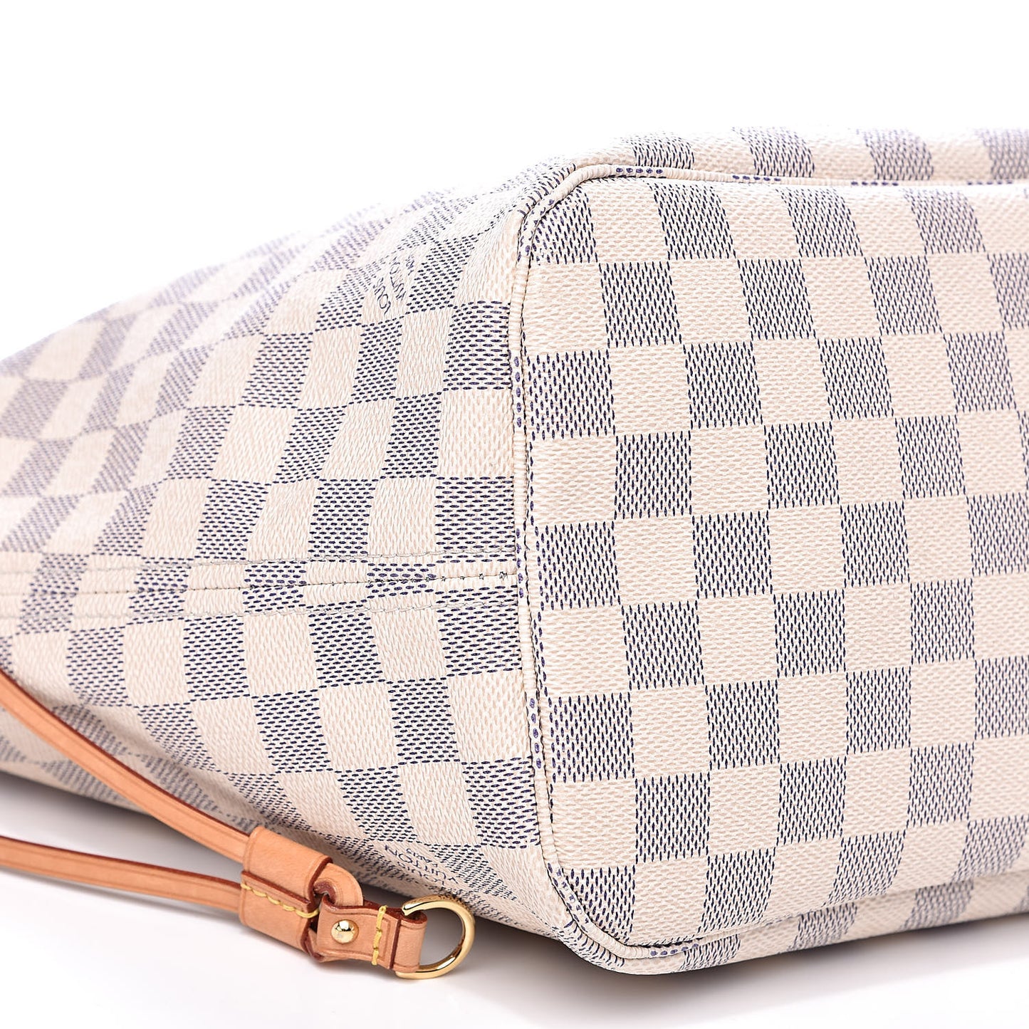 Damier Azur Neo Neverfull MM Rose Ballerine