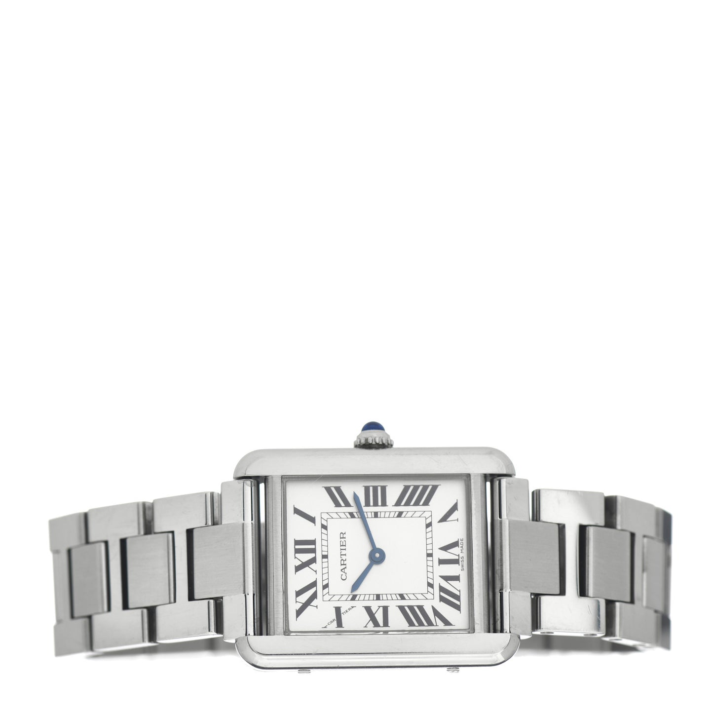 Stainless Steel 24mm Tank Solo Quartz Watch