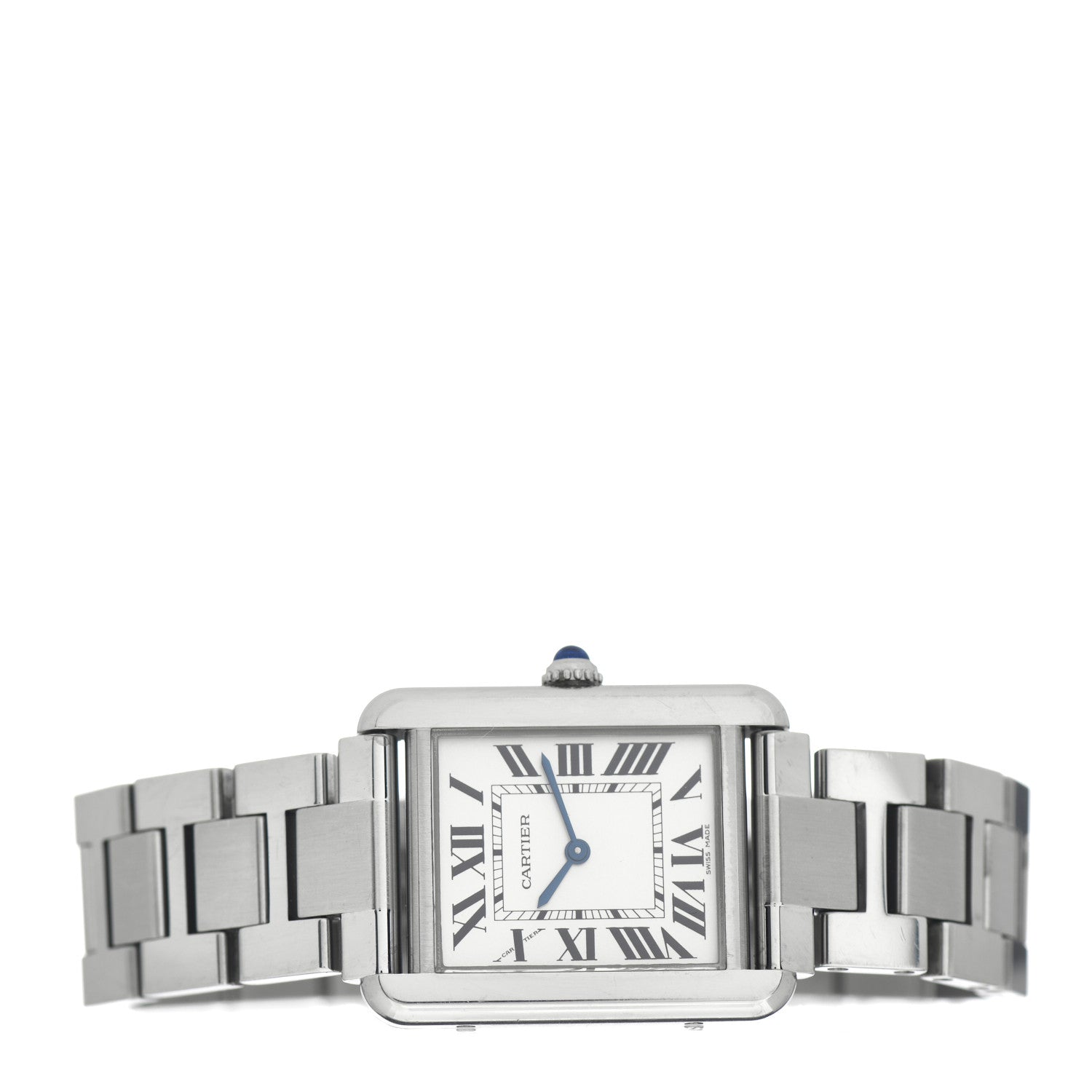 Cartier Stainless Steel 24mm Tank Solo Quartz Watch 2 of 5