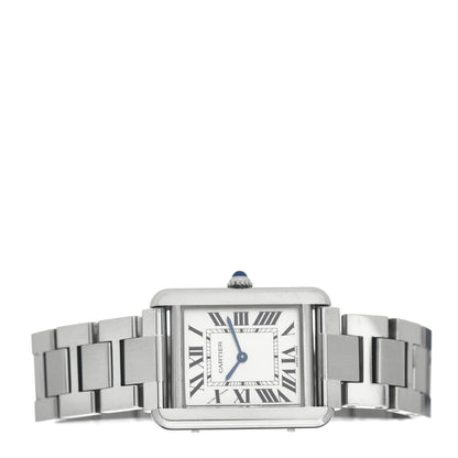 Cartier Stainless Steel 24mm Tank Solo Quartz Watch 2 of 5