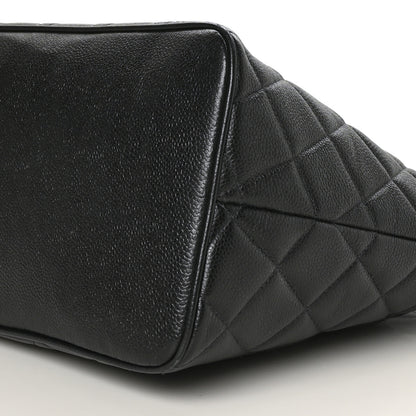 Chanel Caviar Quilted Medallion Tote Black 10 of 10
