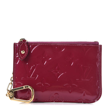 Louis Vuitton Vernis Key Pouch Magenta 1 of 7