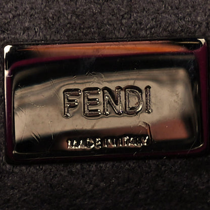 Fendi Nappa Micro Peekaboo Iconic Satchel Magenta 5 of 11