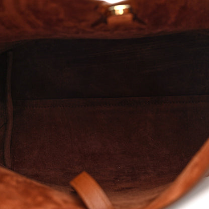 Salvatore Ferragamo Grained Calfskin V Hobo Cognac 6 of 10
