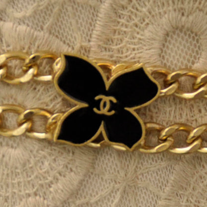 Chanel Chain Link Flower CC Belt Gold 3 of 4