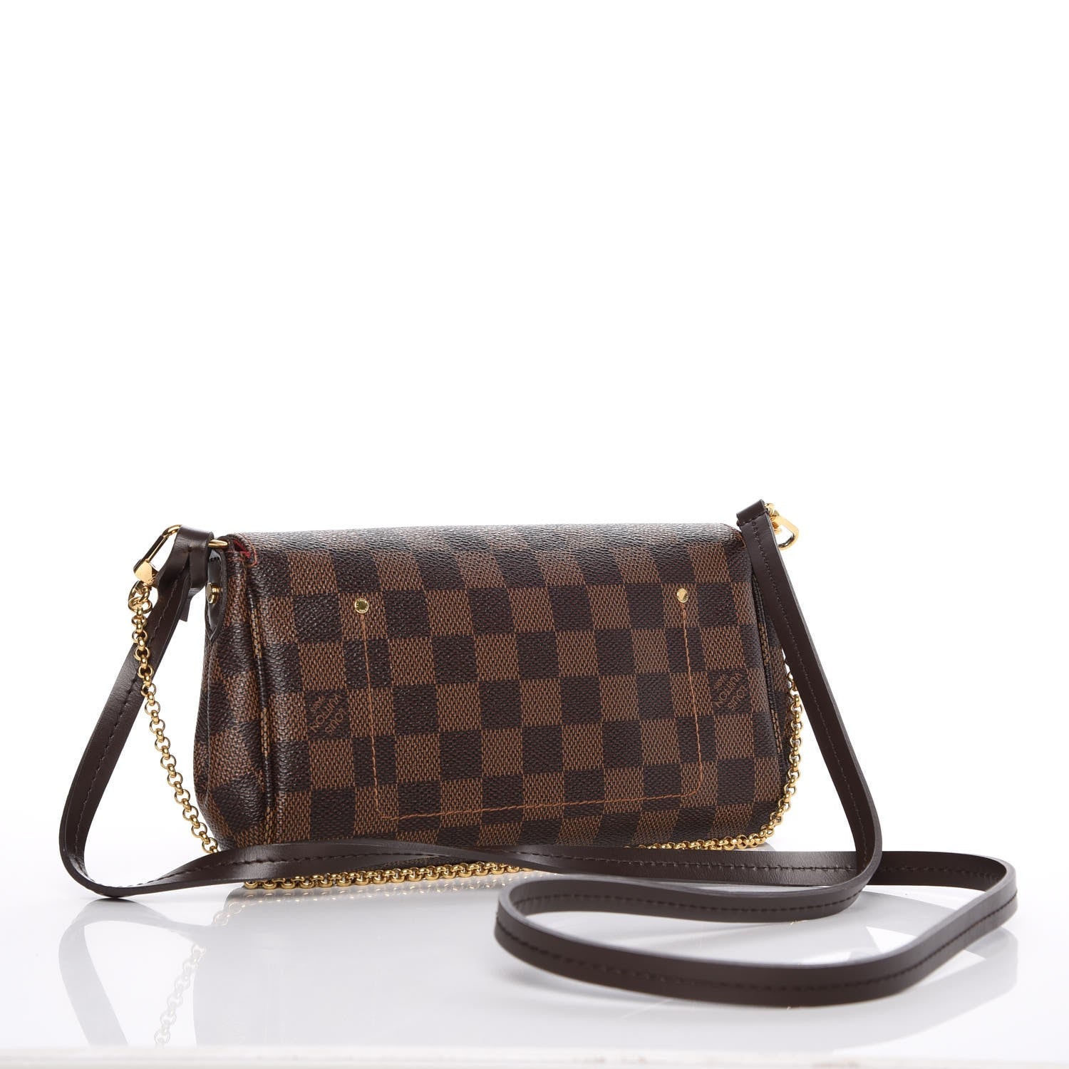 Louis Vuitton Damier Ebene Favorite PM 3 of 10