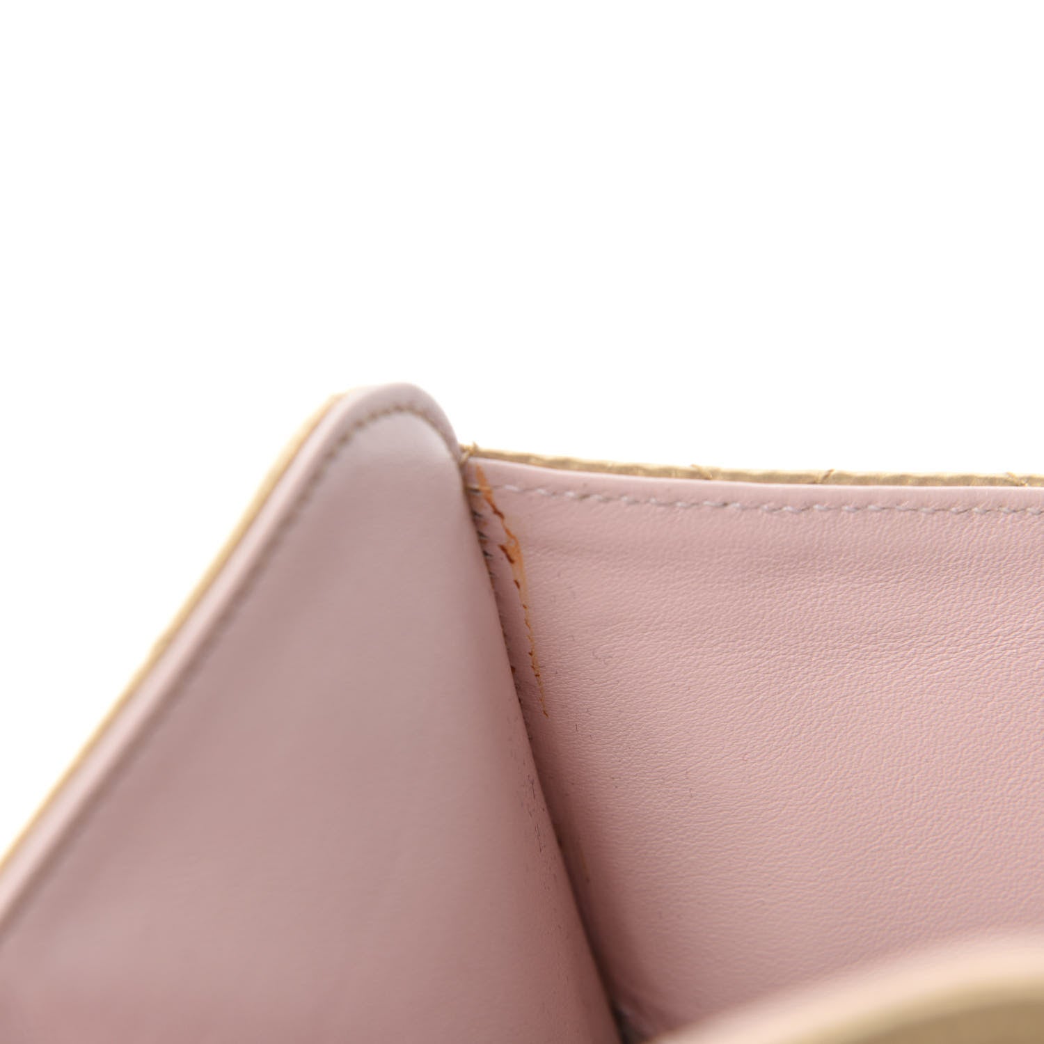 Chanel Metallic Calfskin Brilliant iPad Case Gold 10 of 10