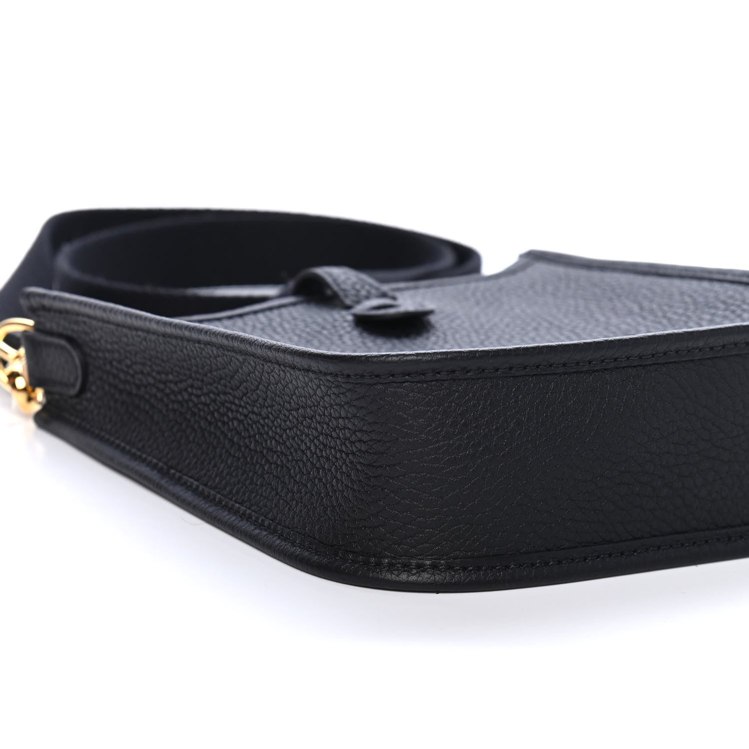 Hermes Taurillon Clemence Evelyne TPM Black 8 of 9