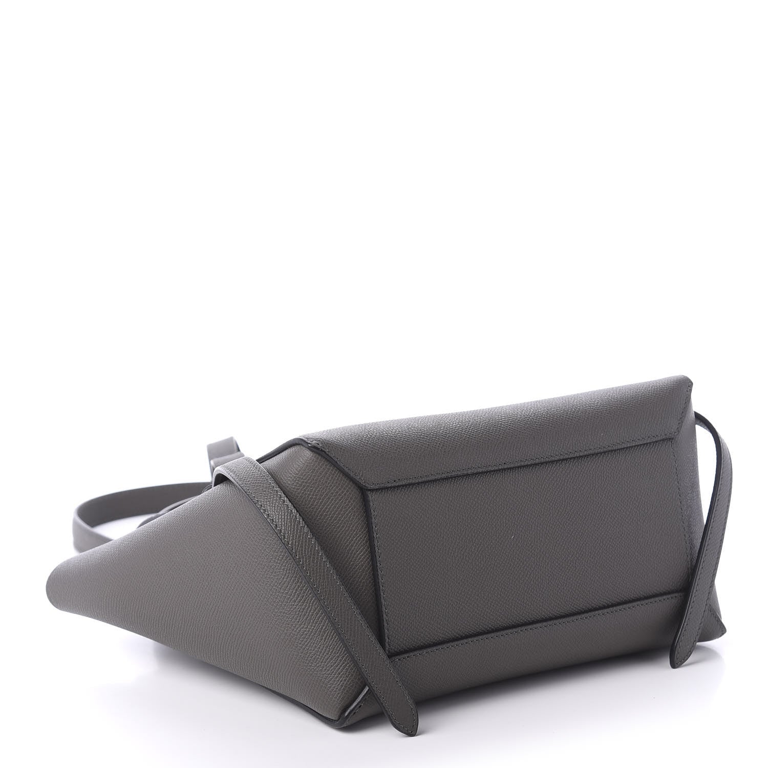 Celine Baby Grained Calfskin Micro Belt Bag Grey 4 of 9