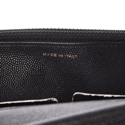 Chanel Caviar Quilted Boy Wallet On Chain WOC Black 8 of 9