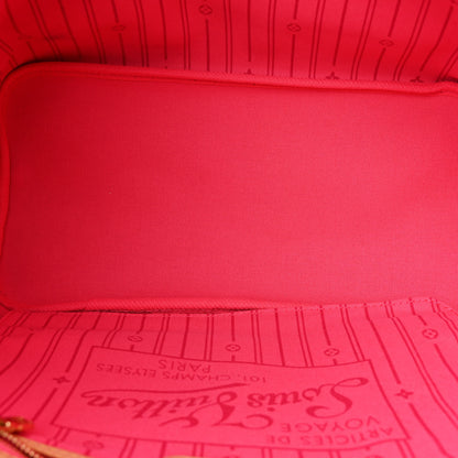 Louis Vuitton Monogram Roses Neverfull MM 5 of 9