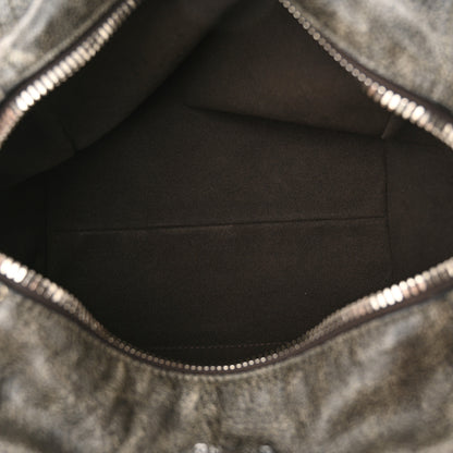 Givenchy Aged Calfskin Small Pandora Mens Crossbody Black Grey 5 of 12