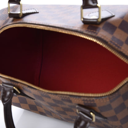 Louis Vuitton Damier Ebene Speedy Bandouliere 30 5 of 8