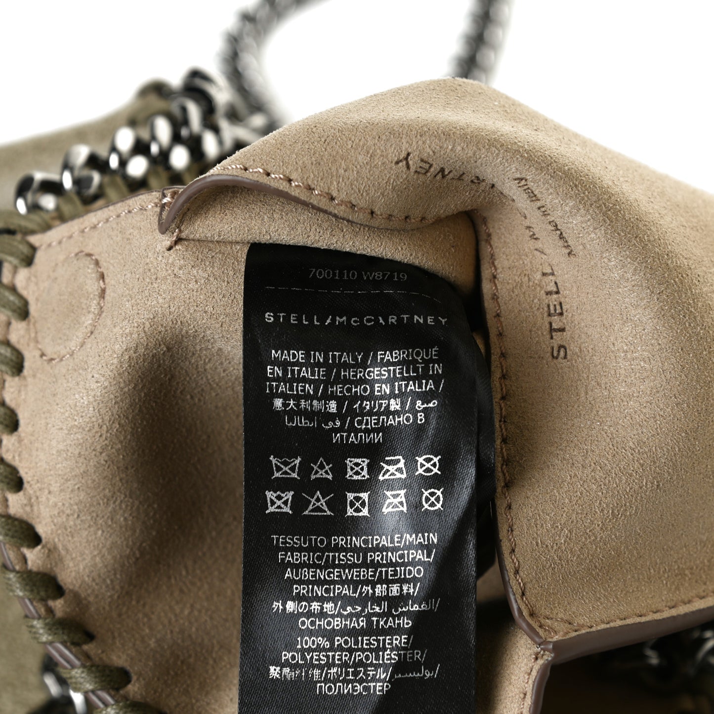 Shaggy Deer Falabella Crossbody Bag Light Khaki