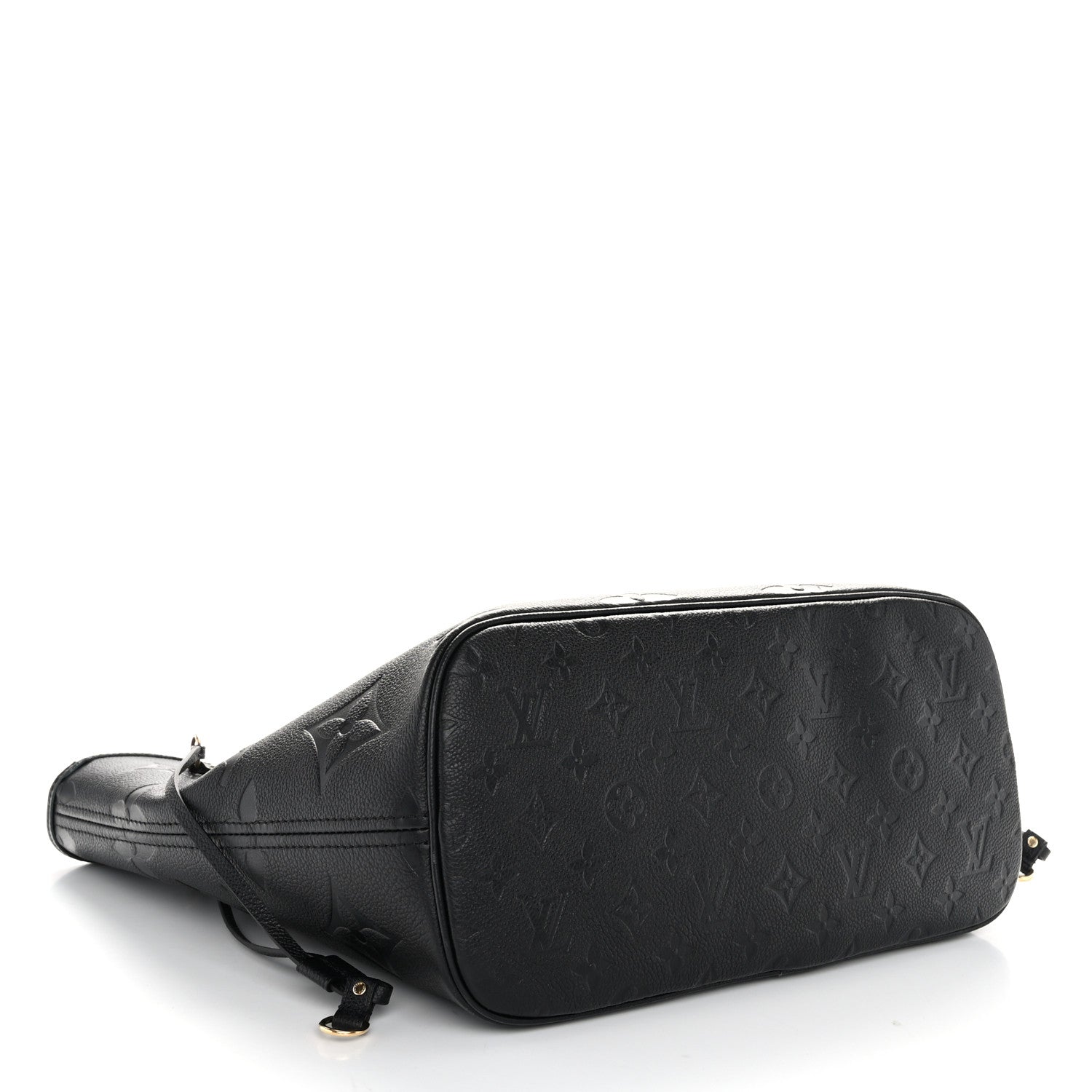 Louis Vuitton Empreinte Monogram Giant Neverfull MM Black 5 of 10