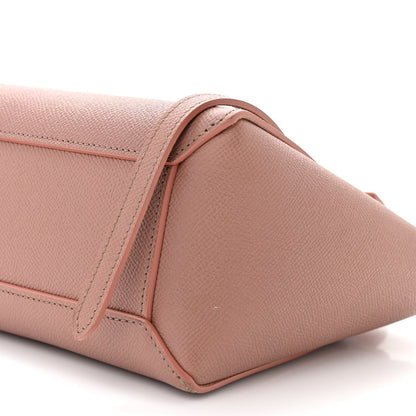 Celine Grained Calfskin Nano Belt Bag Antique Rose 10 of 12