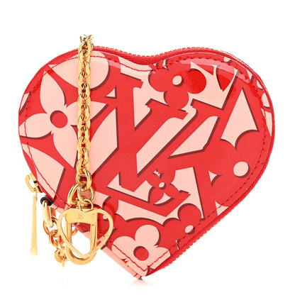 Louis Vuitton Patent Sweet Monogram Coeur Heart Coin Purse Pomme D&#039;Amour 1 of 7