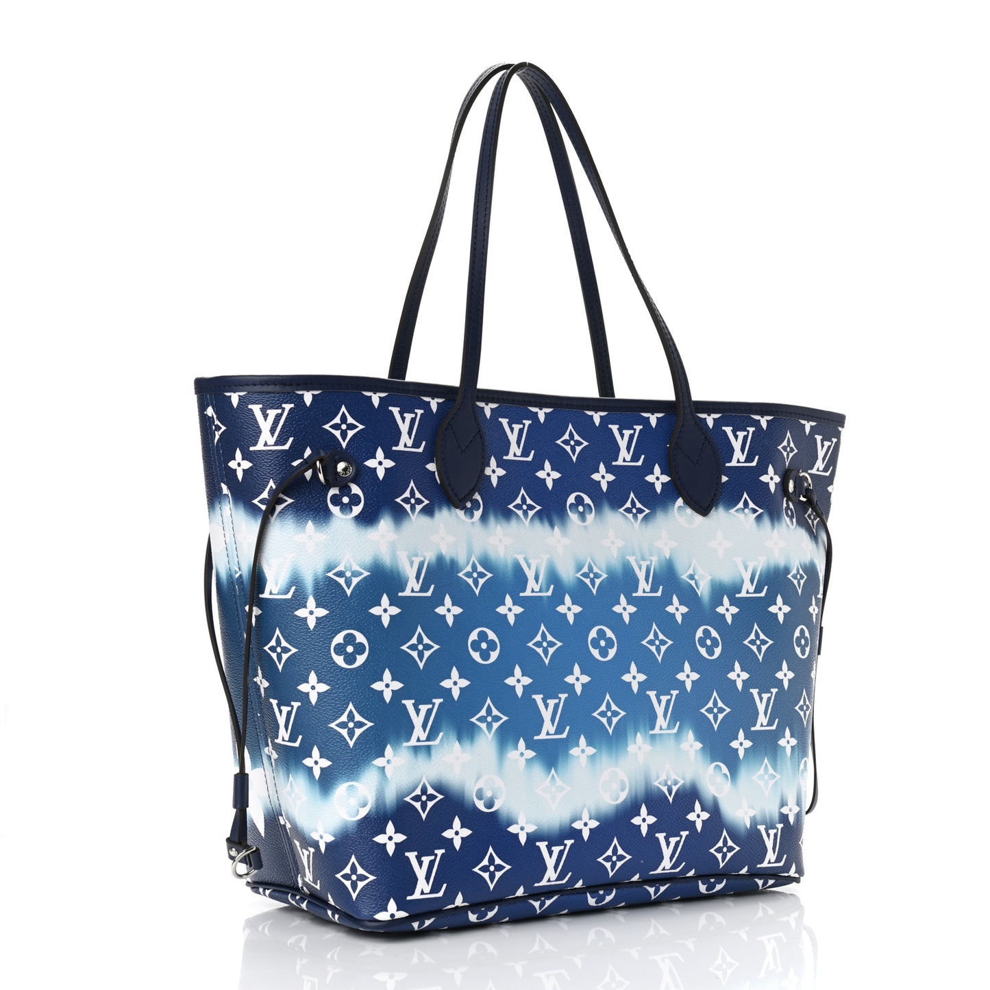 Monogram Escale Neverfull MM Blue
