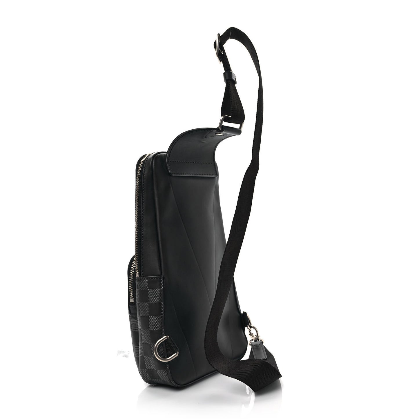 Damier Infini Avenue Sling Bag Astral Silver