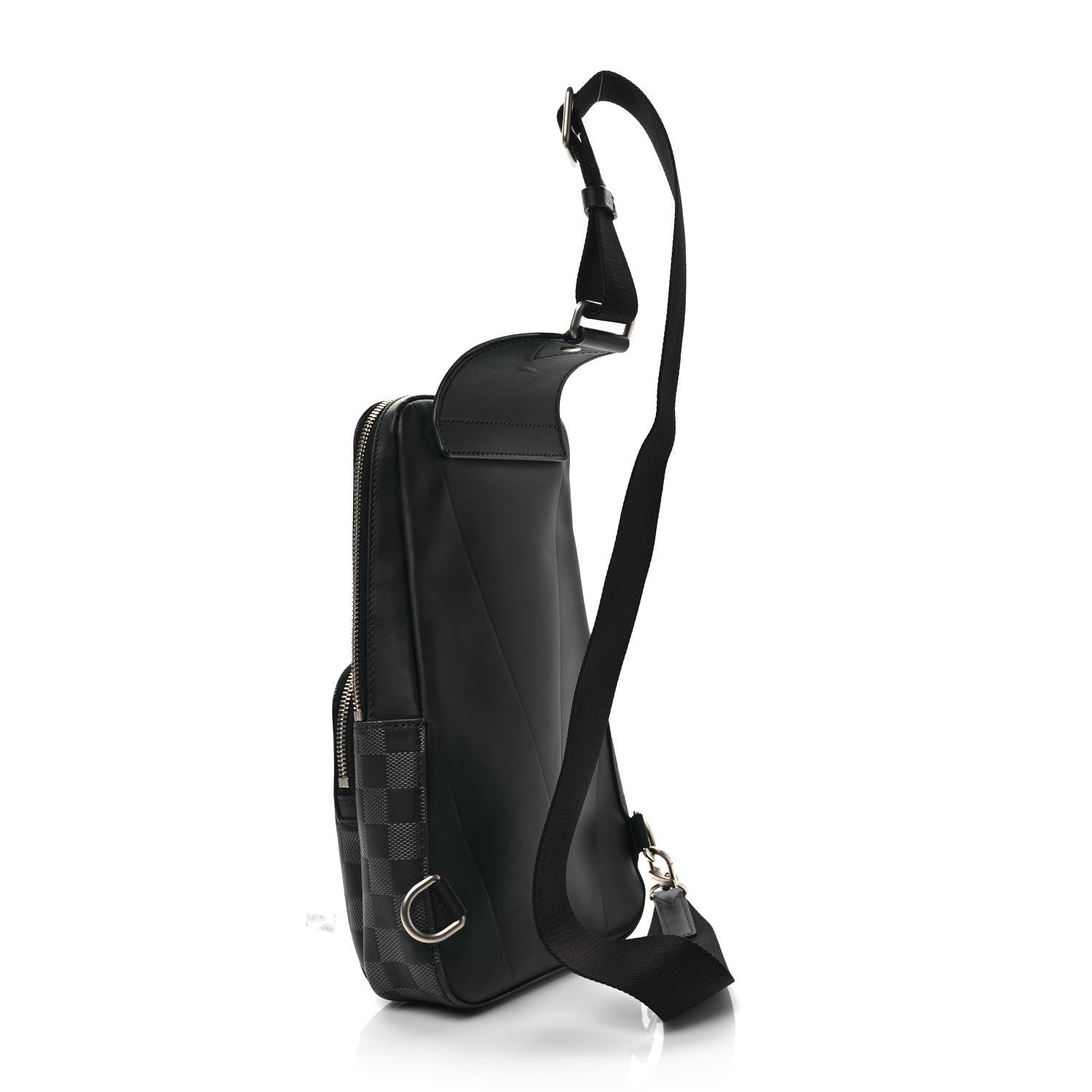 Louis Vuitton Damier Infini Avenue Sling Bag Astral Silver 2 of 8