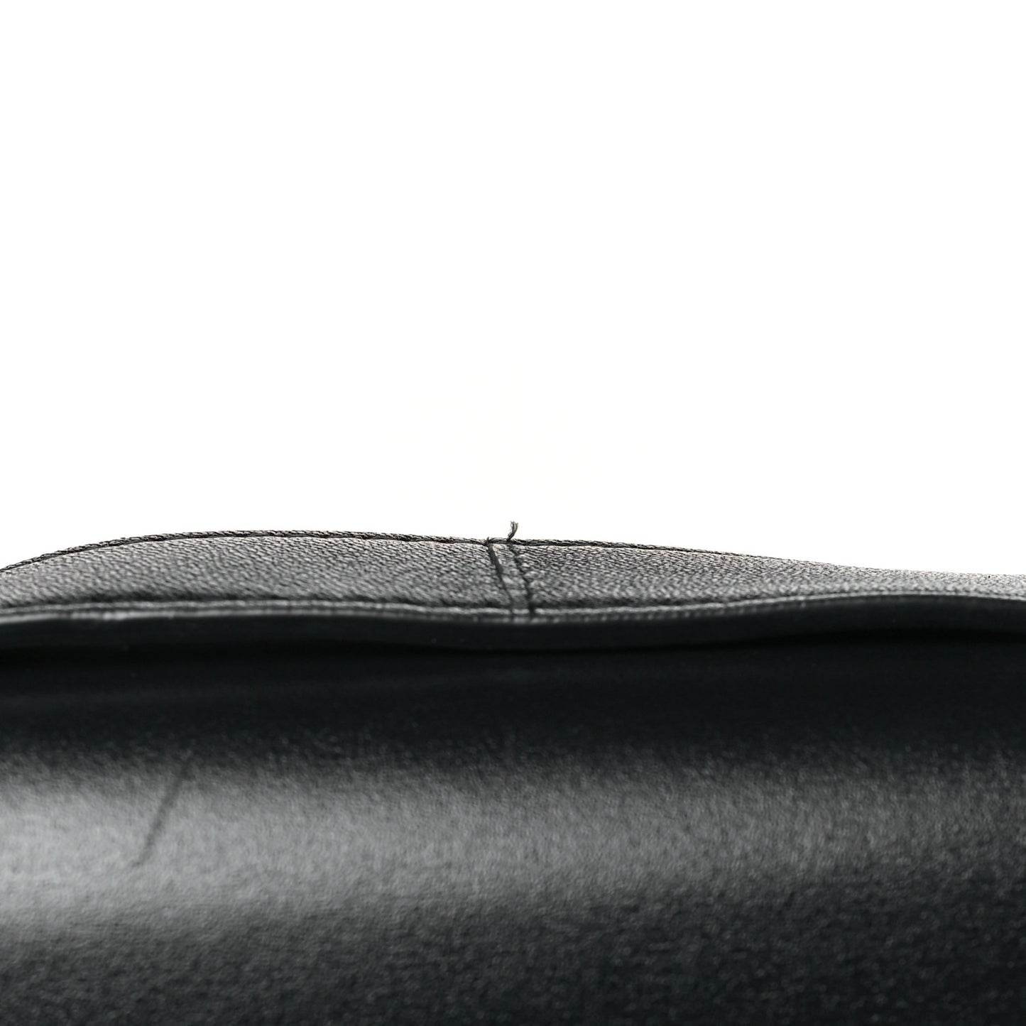 Box Calfskin Nappa Clip Bag Black