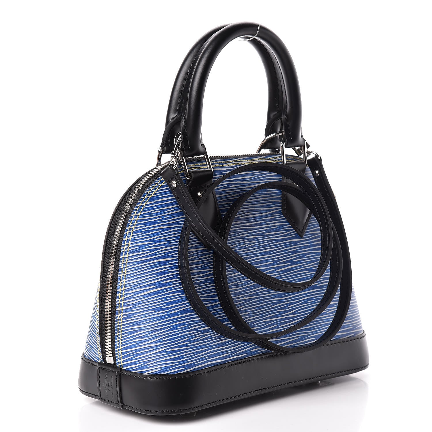 Louis Vuitton Epi Alma BB Denim Light 3 of 11