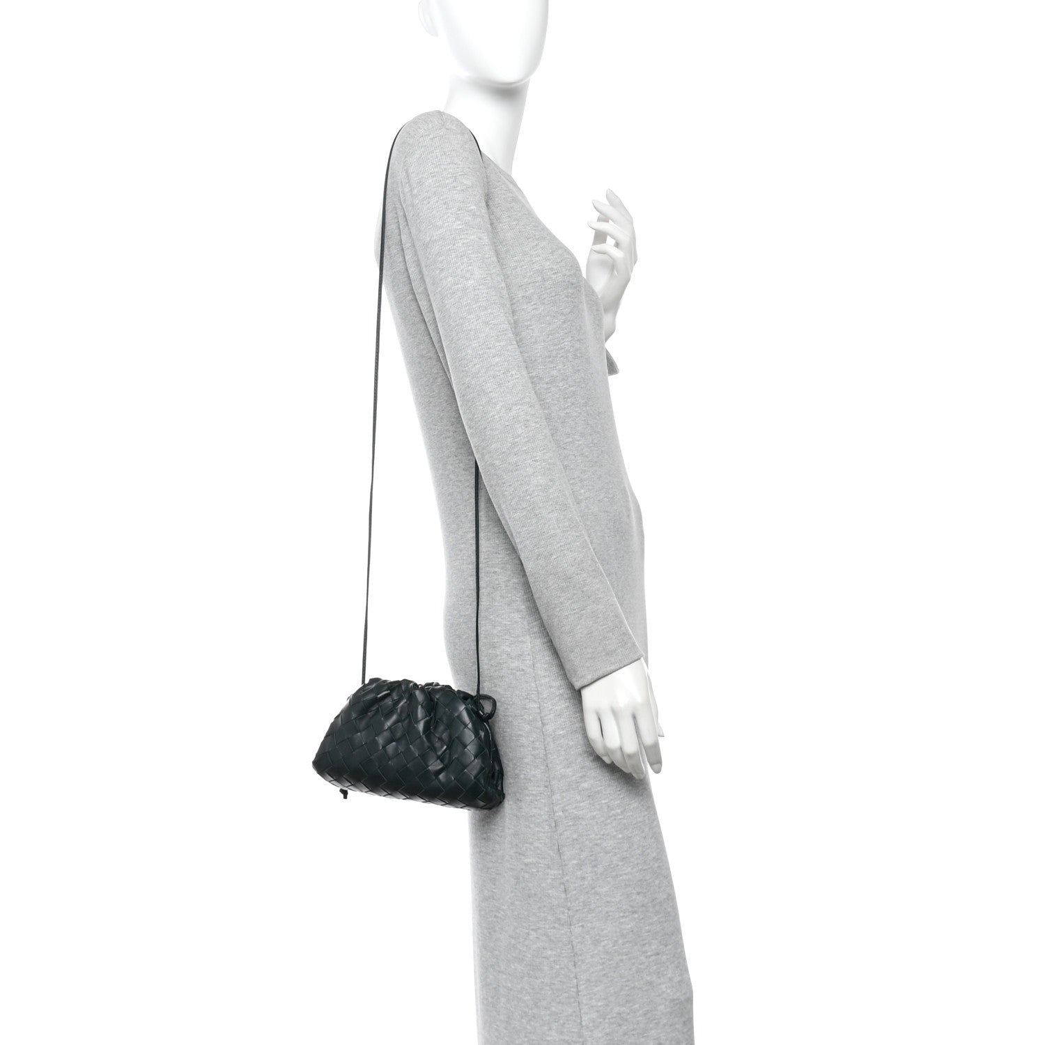 Bottega Veneta Nappa Intrecciato The Mini Pouch Raintree 2 of 10